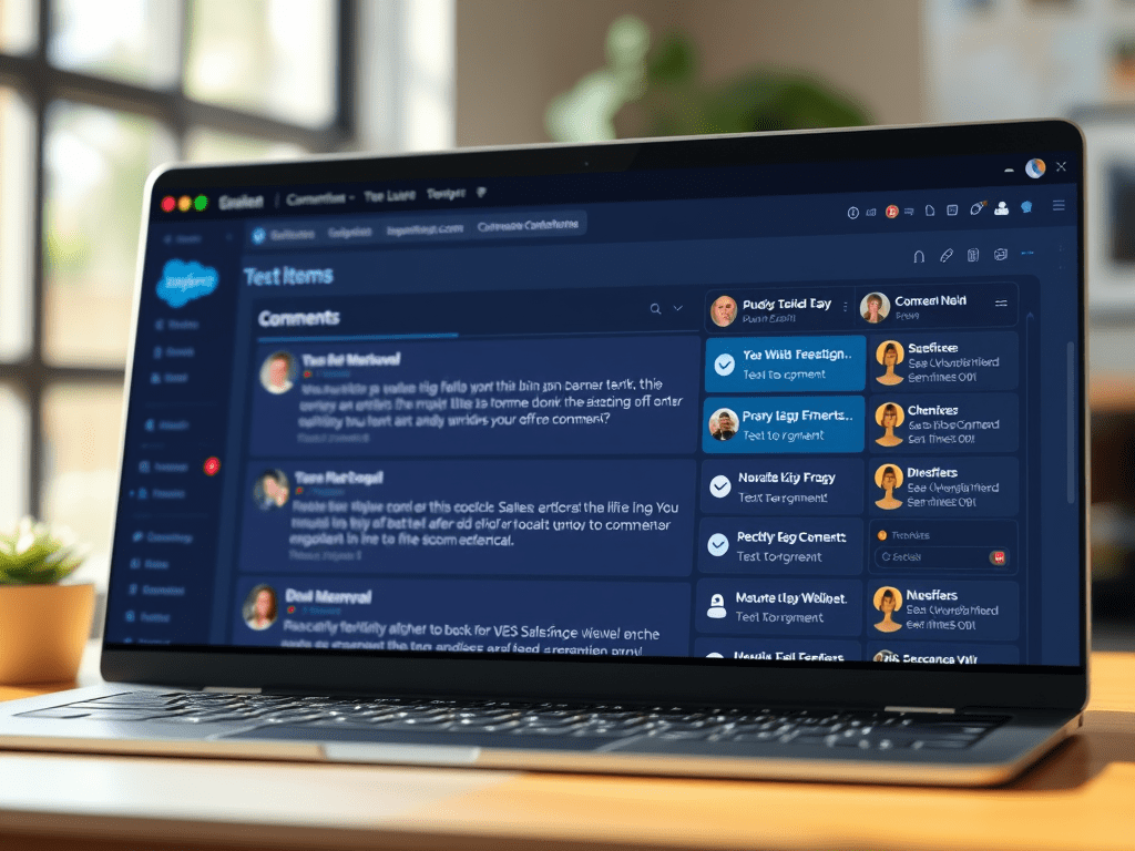 「SalesforceのConnectApiでのフィードアイテムとフィードコメントの管理」